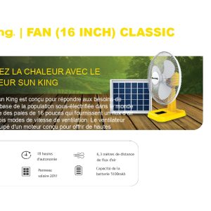 SUN KING FAN (16 INCH)