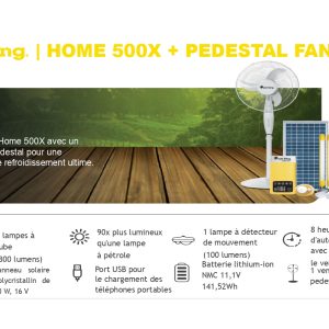 SUNKING HOME 500X+PEDESTAL FAN